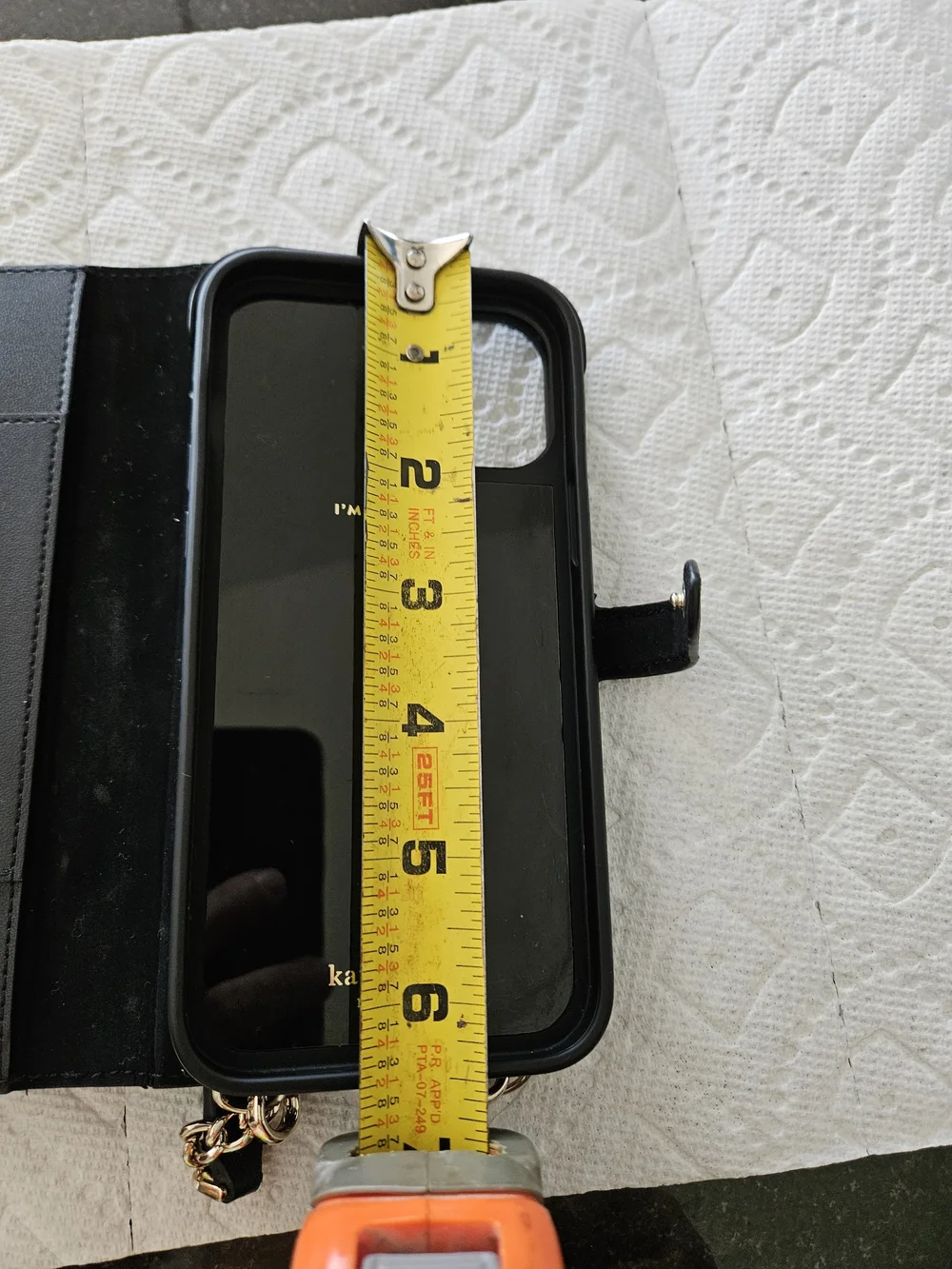 kate spade New York Black Phone Crossbody Wallet
